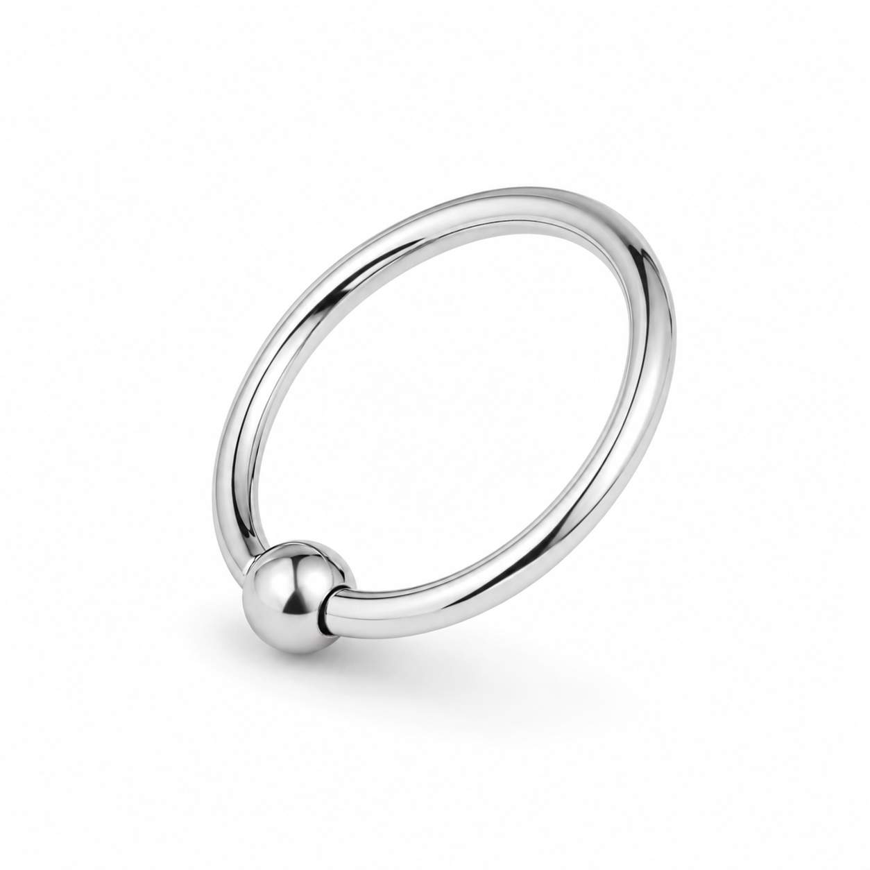 925 Sterling Silver Classic Ball Open Nose Pin